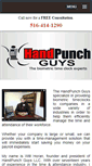 Mobile Screenshot of handpunchguys.com